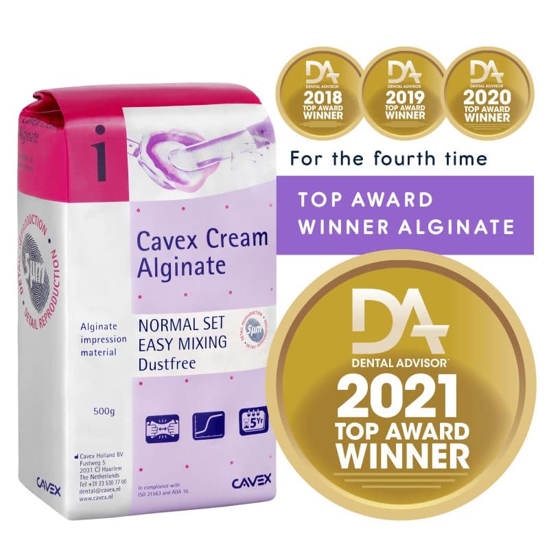 Cavex Cream Alginate: highly accurate